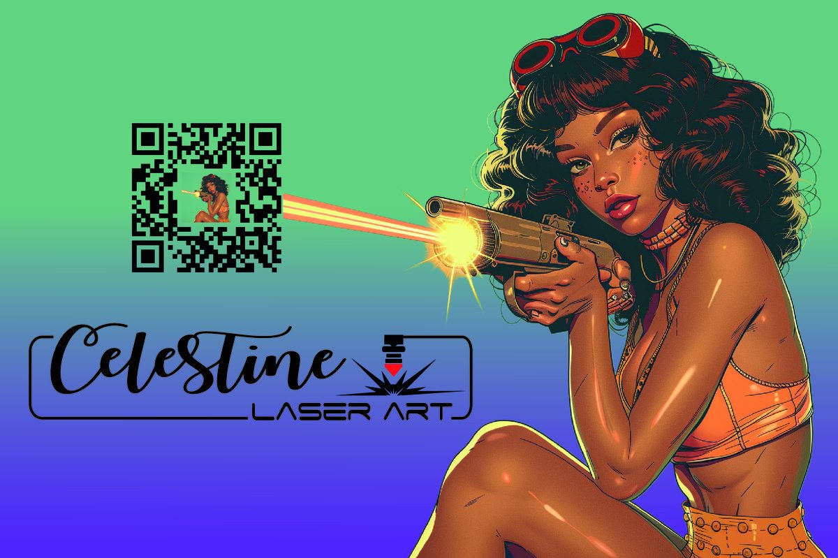Celestine Laser Art — incisioni laser