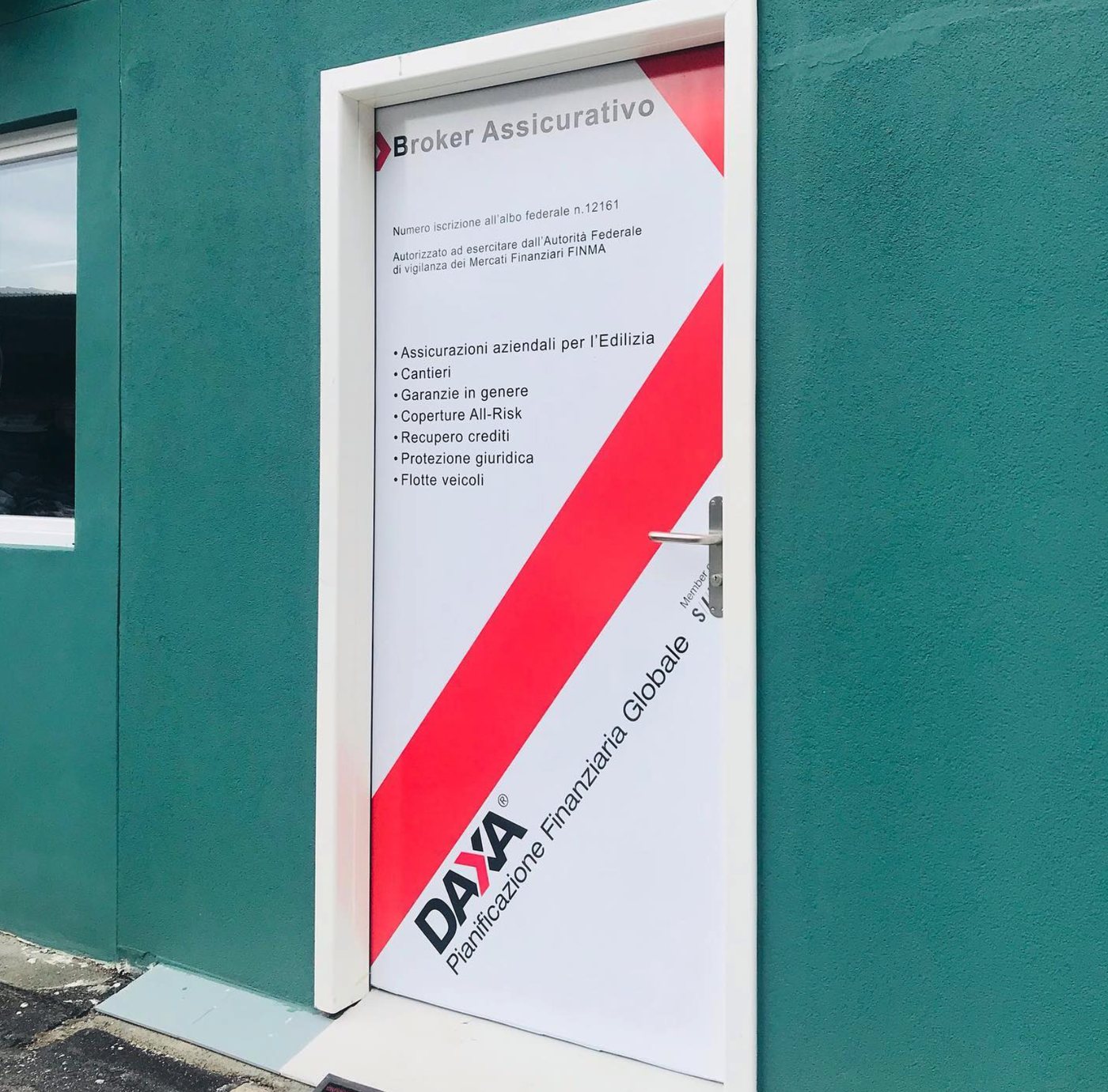 Daxa — Copertura porte