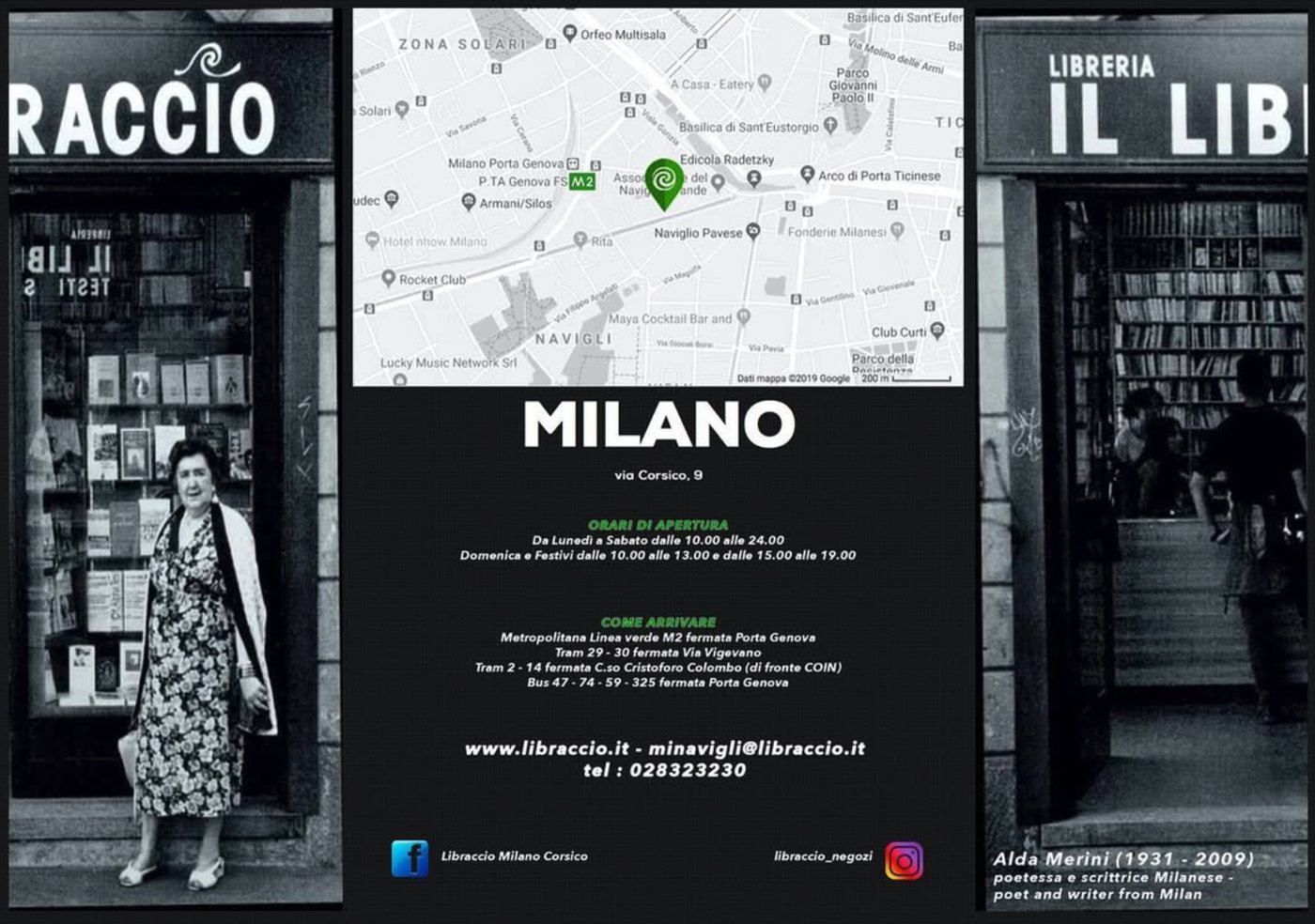 Libraccio Milano — Flyer fronte
