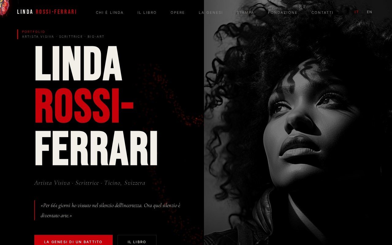 Sito web Linda Rossi-Ferrari