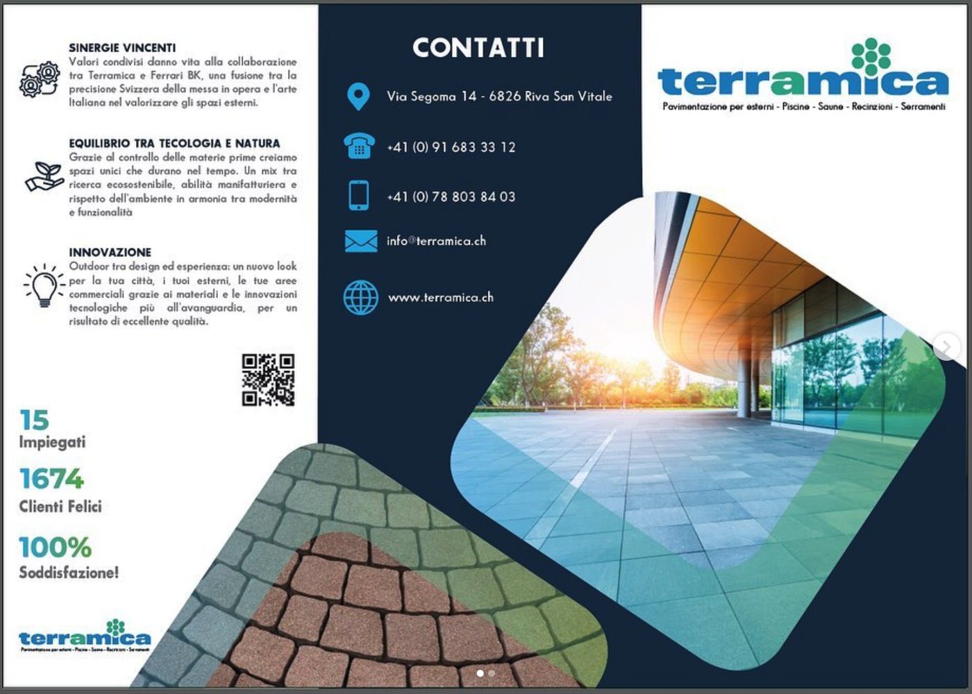 Terramica — Pieghevole 6 facciate